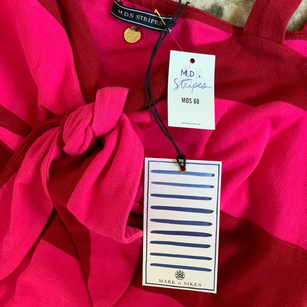 MDS Stripes Tie front dress size 1